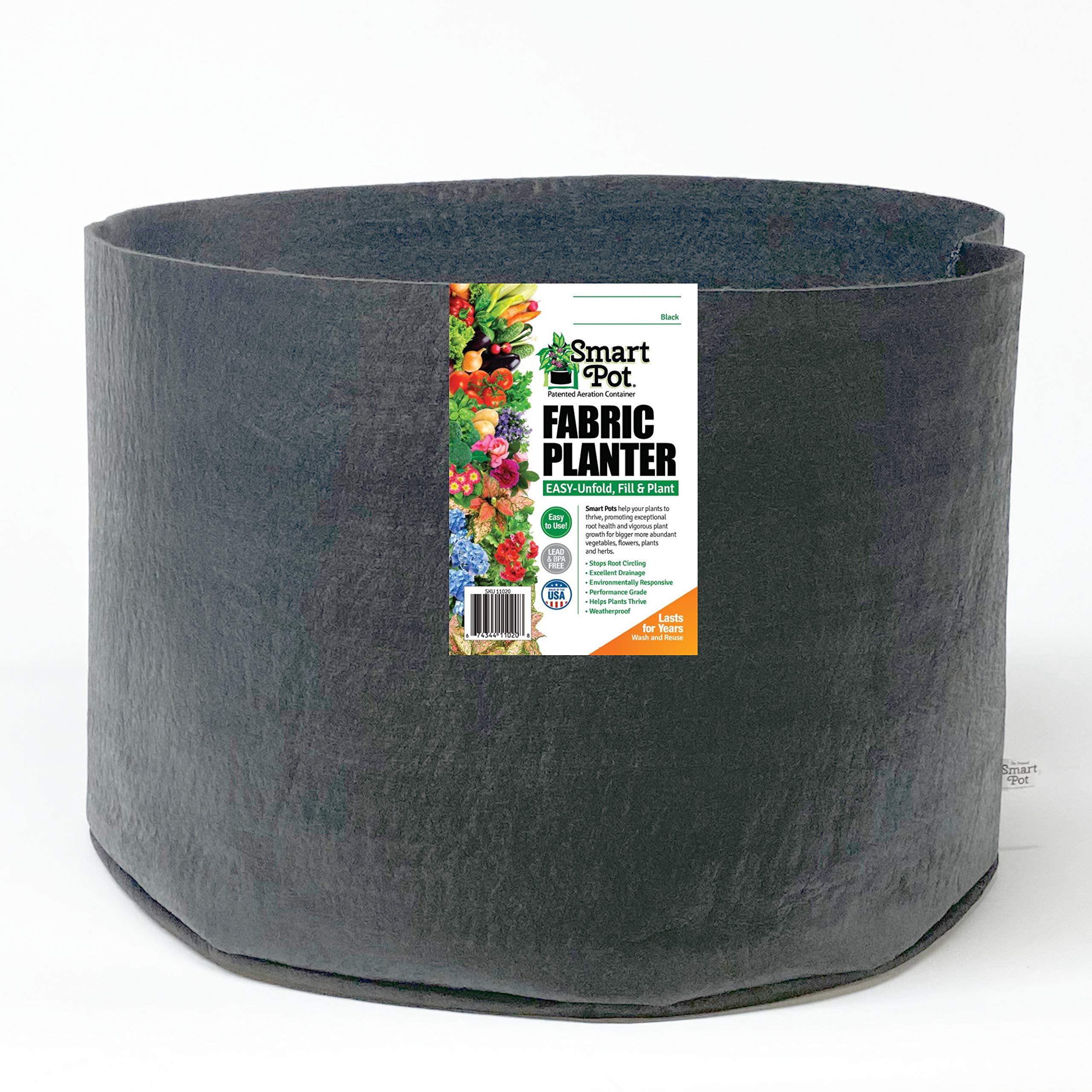Amazon.com: Smart Pots 10025 Smart Pot Soft-Sided Container, Black